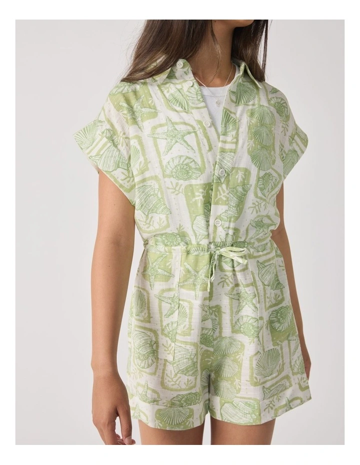 Frankie Printed Playsuit (6-16 Years) in Multi image 3