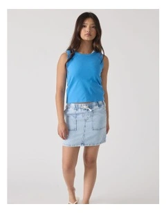 Girls Mattie Denim Skirt