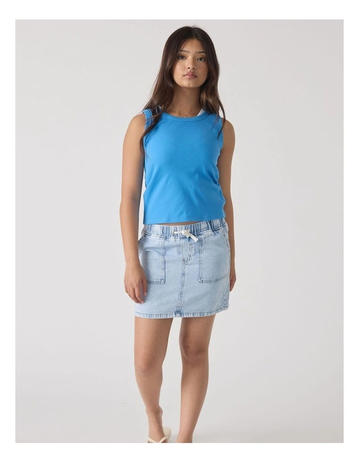 Girls Mattie Denim Skirt image 1