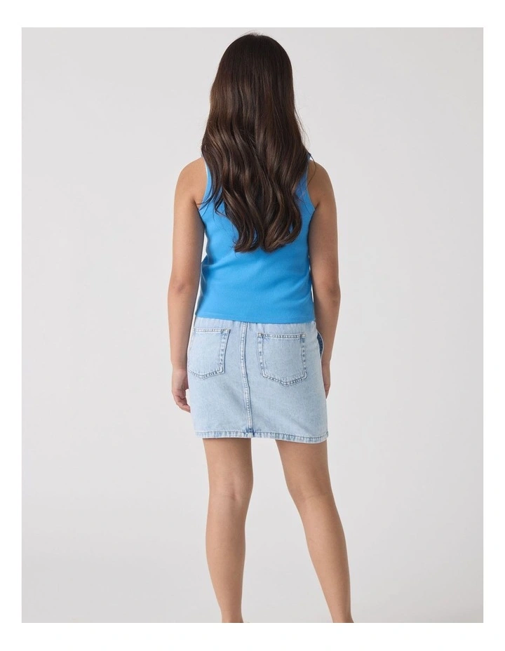 Girls Mattie Denim Skirt image 2