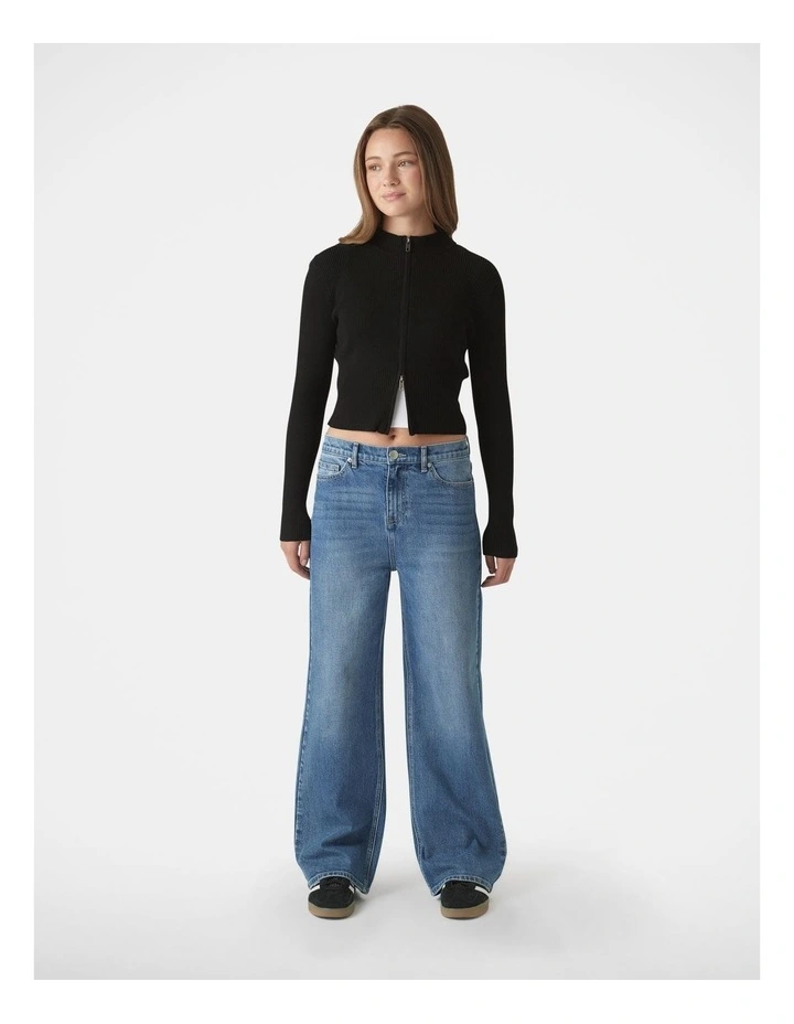 Hailey Extra Long Jean in Blue image 1