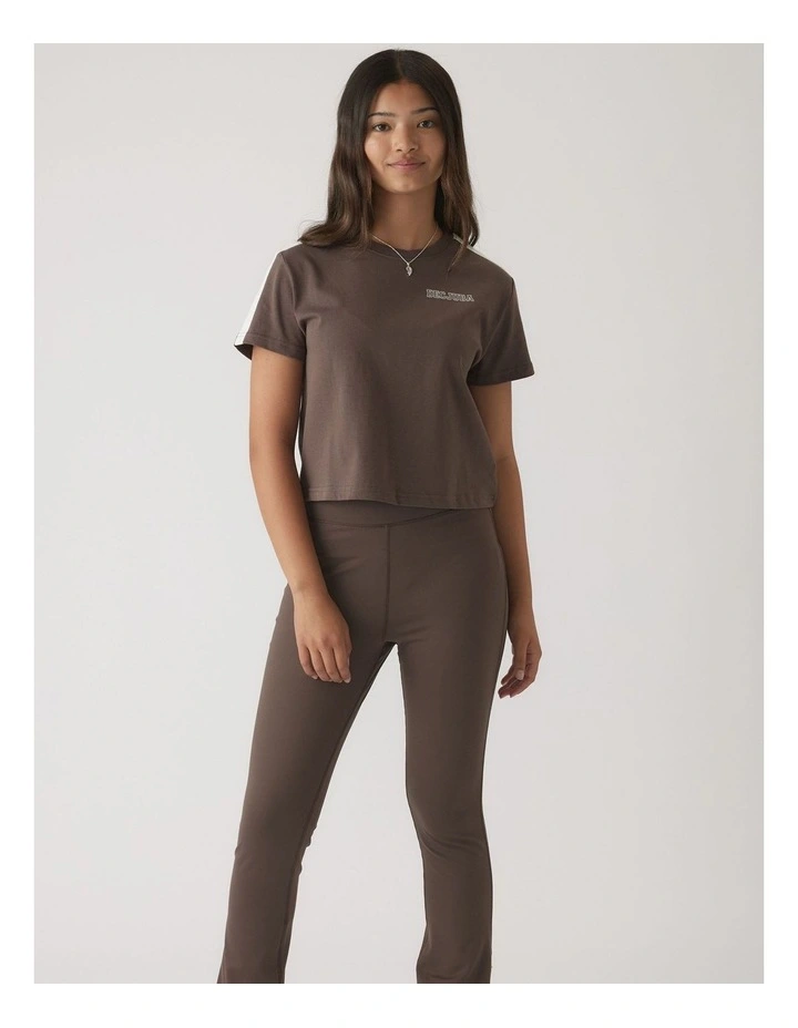 Yoga Pant in Brown image 1