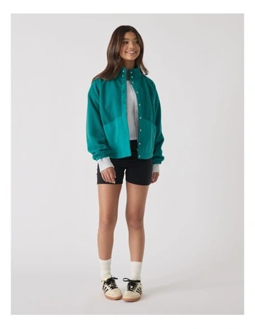 Lucy Fleece Jacket in Green