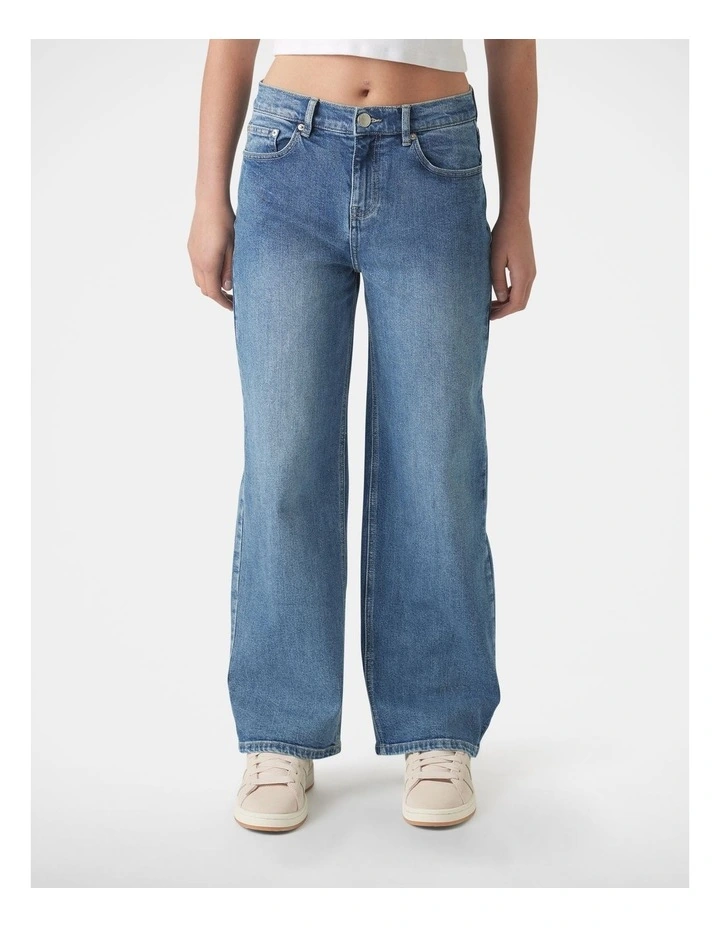 Gigi Baggy Fit Jeans in Long Beach Blue image 3