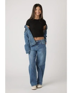 Girls Harper Crop Tee