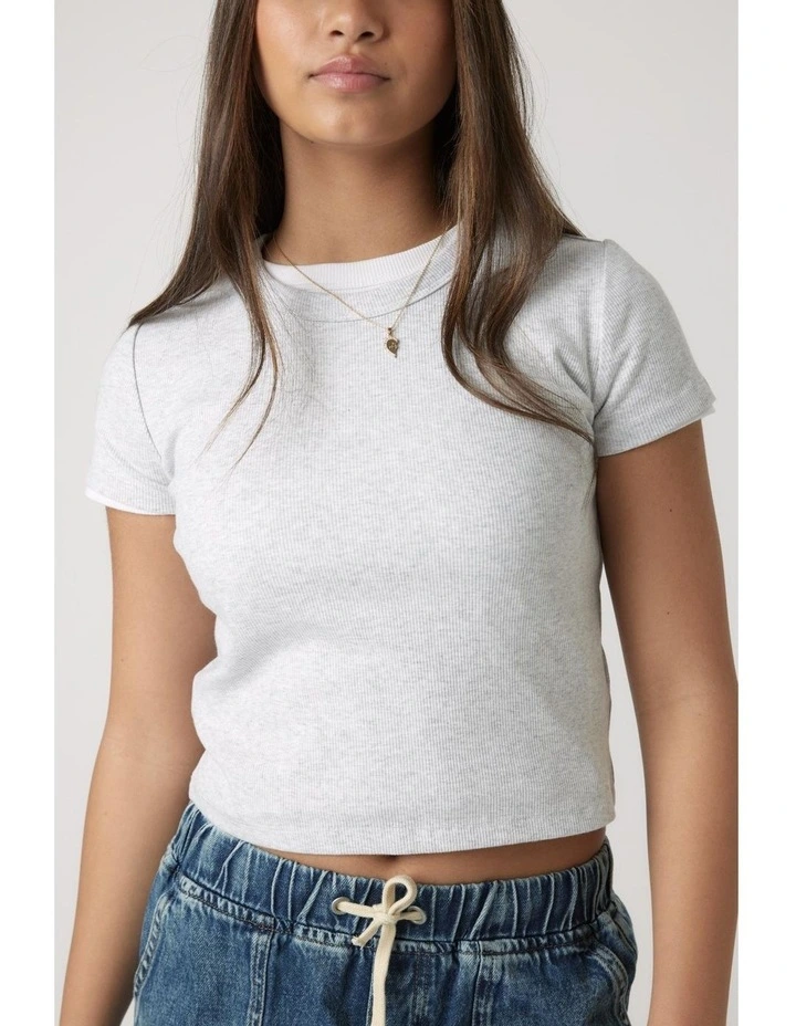 Girls Harper Crop Tee image 3