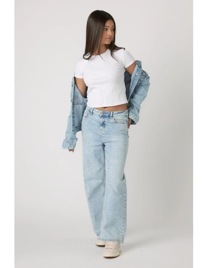 Girls Harper Crop Tee image 1