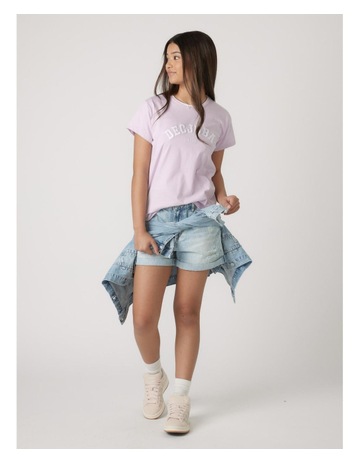 Lilac/ White colour