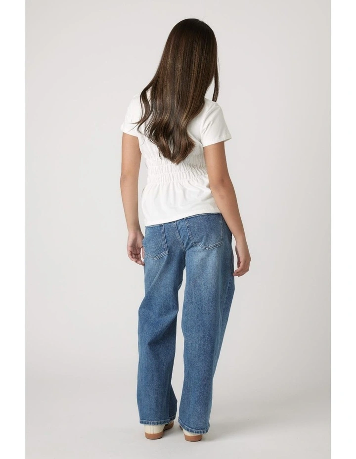 Girls Smocked Tee image 2