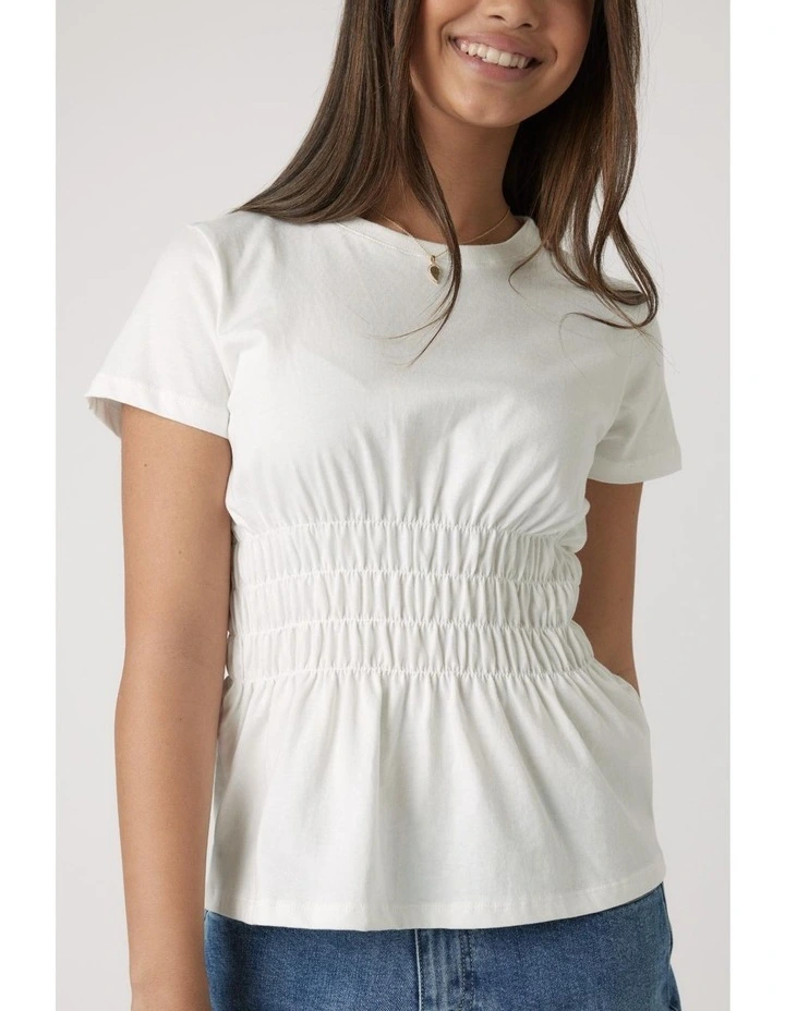 Girls Smocked Tee image 3