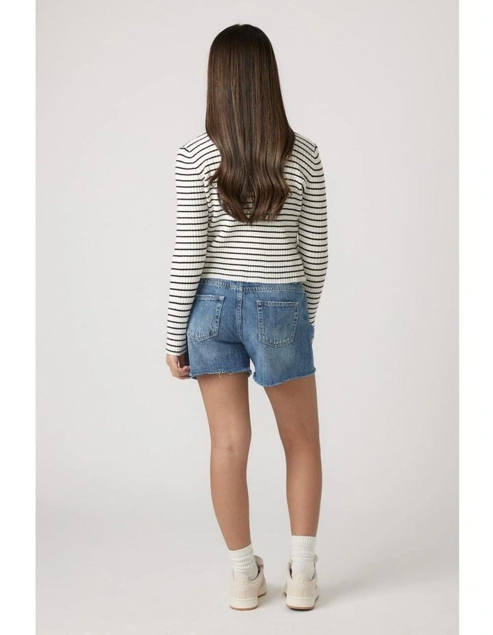 Girls Greta Button Top image 2