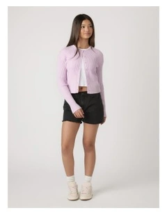 Girls Greta Button Top
