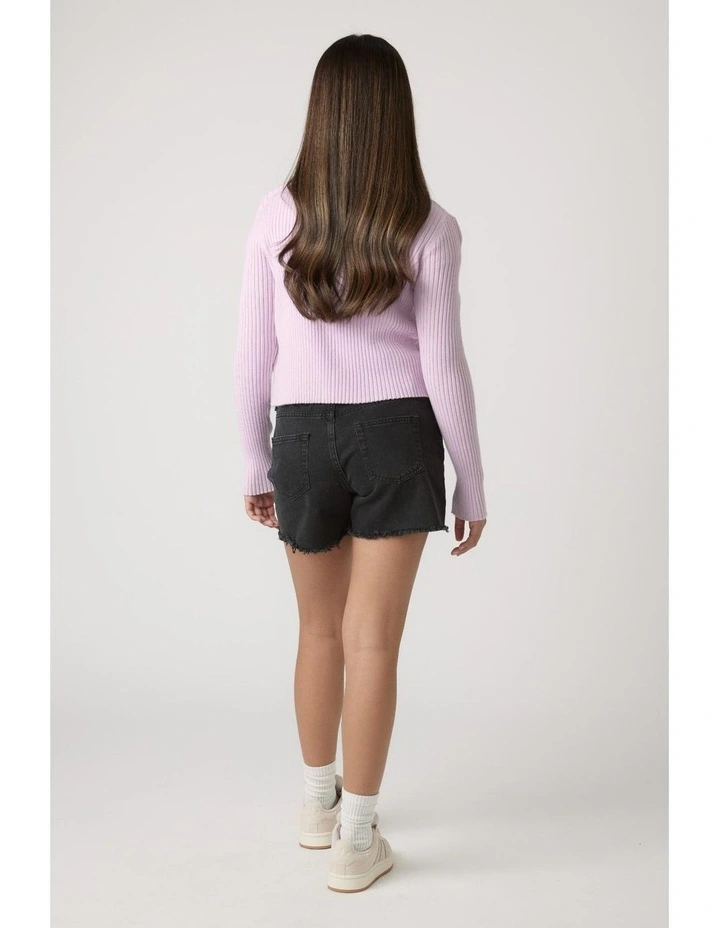 Girls Greta Button Top image 2