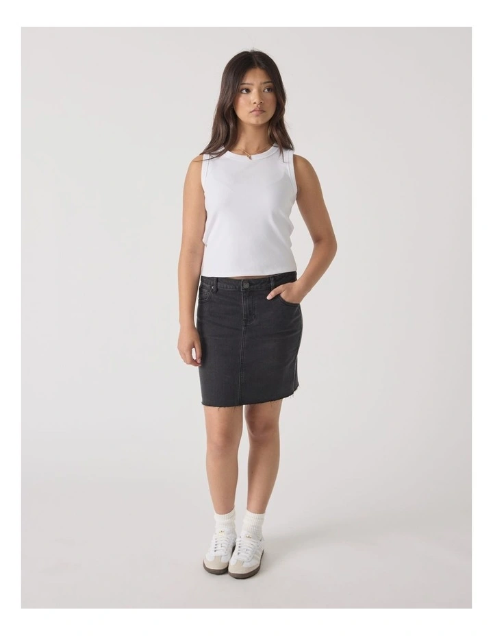 Harper Logo Tank in White image 1