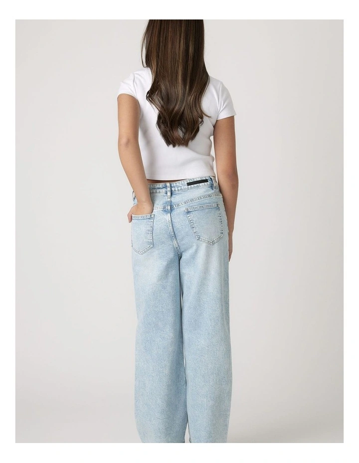 Hailey Embellished Jeans in Blue image 2