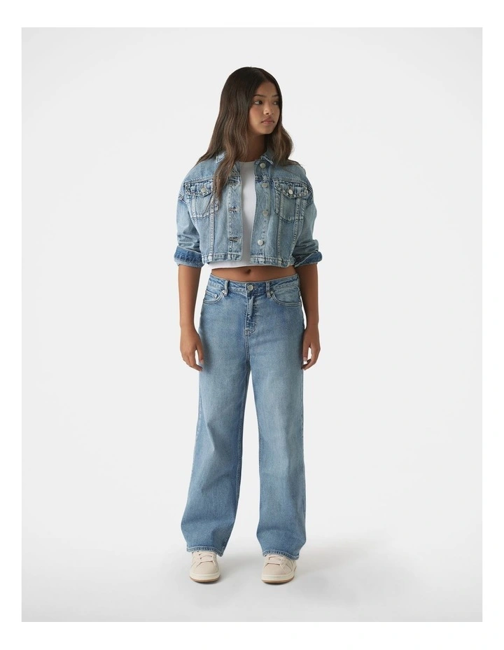 Hailey Extra Long Jean in Blue image 1