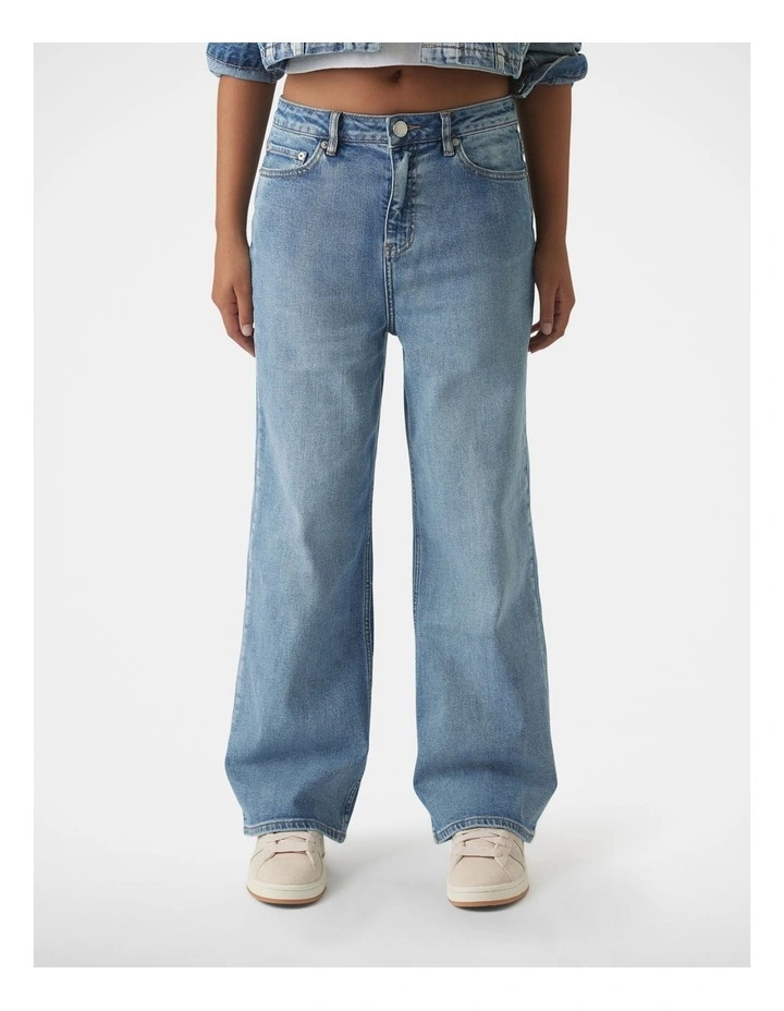 Hailey Extra Long Jean in Blue image 3