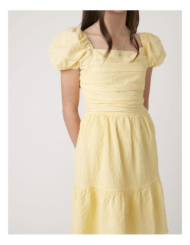 Girls Evie Textured Mini Dress image 3