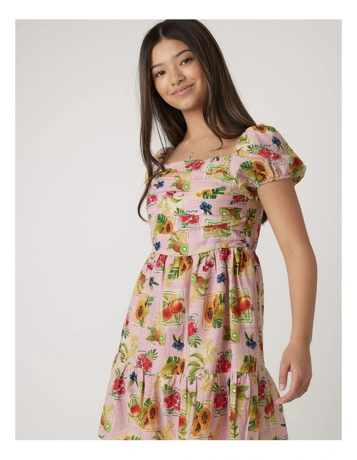 Jasmine Mini Dress in Pink image 3
