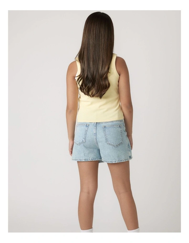 Harper Logo Tank in Yellow image 2