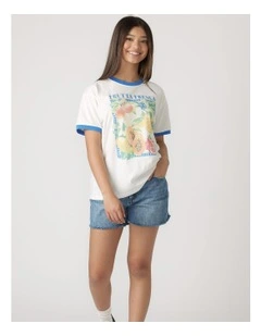 Fruta Fresca Tee in Cream