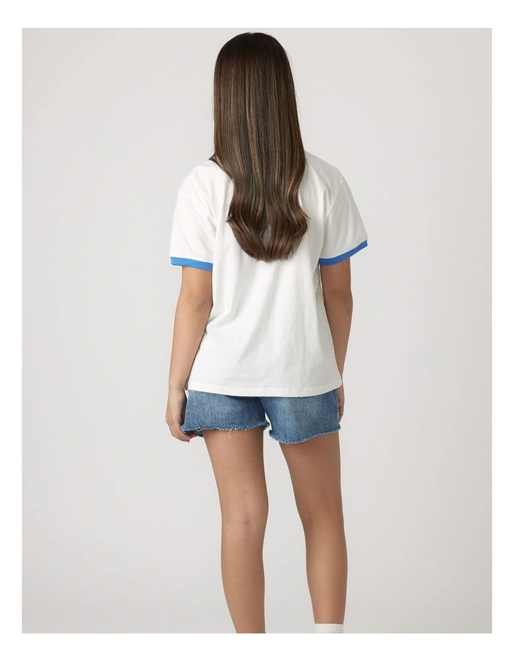 Fruta Fresca Tee in Cream image 2