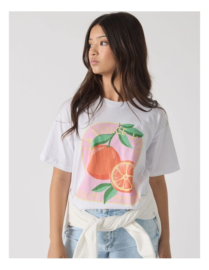 Girls La Dolce Vita Tee image 3