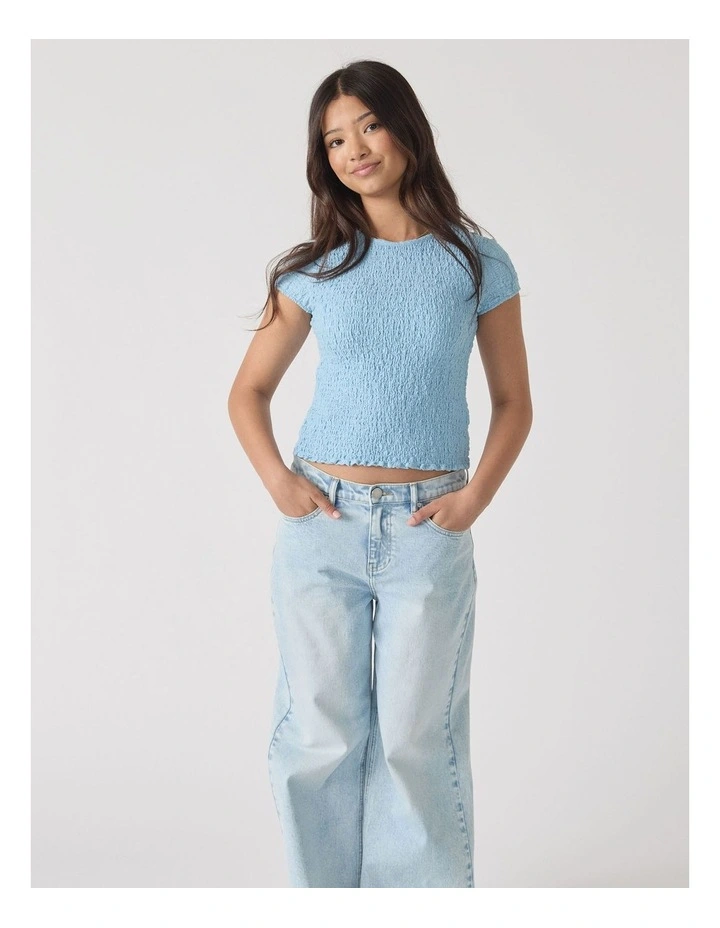 Girls Alessia Textured Top image 1
