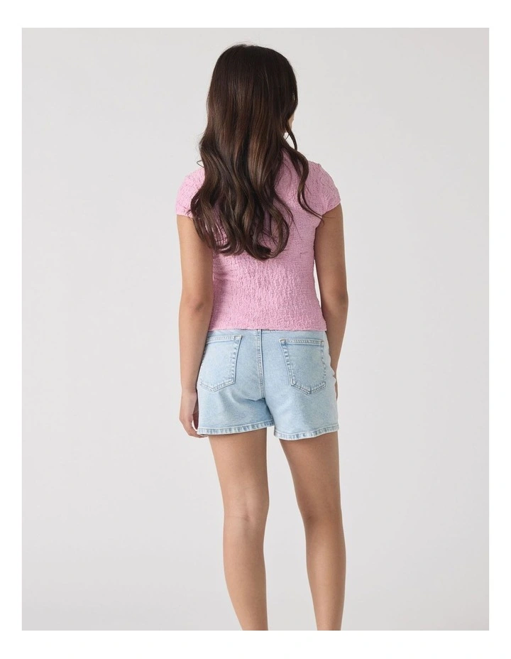 Girls Alessia Textured Top image 2