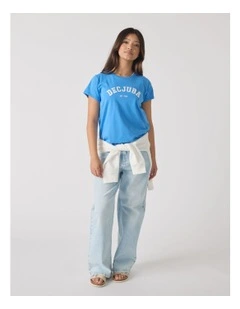 Heritage Tee in Blue