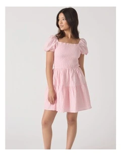 Maude Mini Dress in Pink