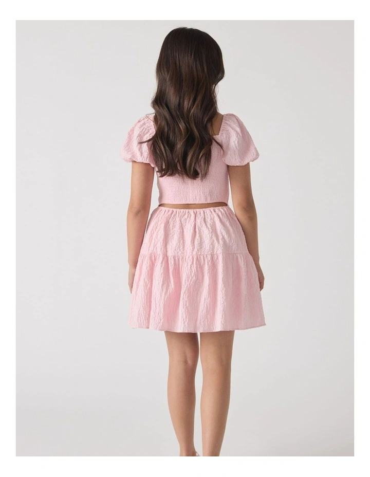 Maude Mini Dress in Pink image 2