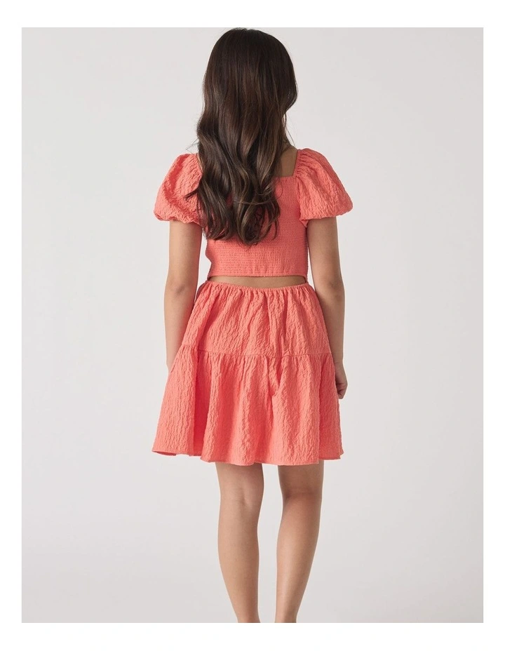 Maude Mini Dress in Orange image 2