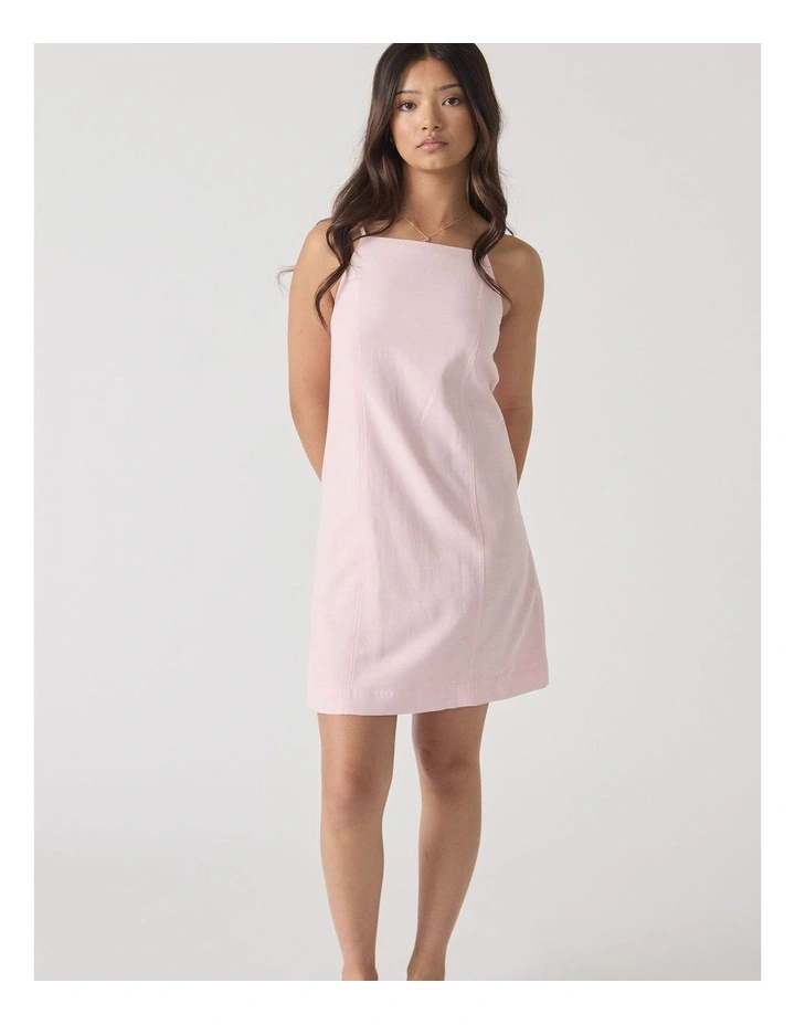 Penelope Shift Dress in Pink image 1