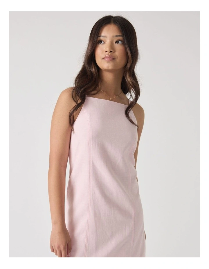 Penelope Shift Dress in Pink image 3