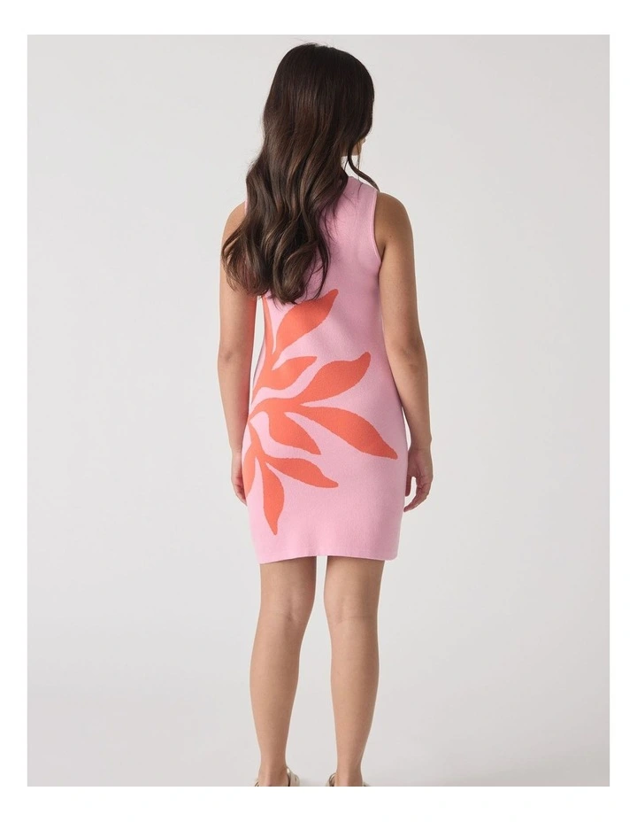 Jamie Knit Dress in Pink image 2