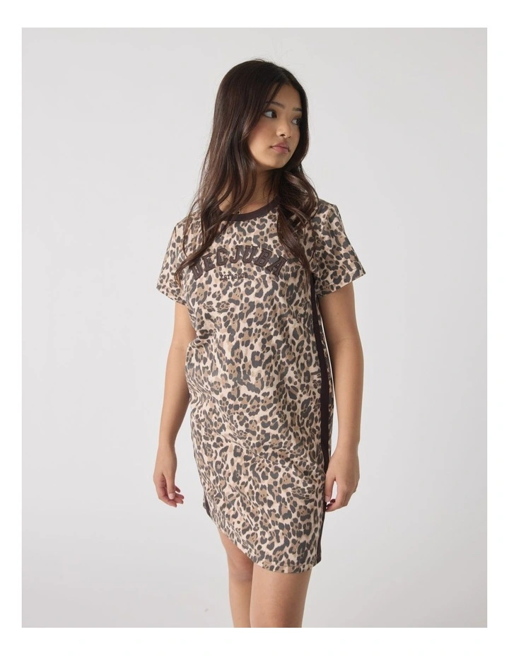Rugby Tee Dress in Multi image 3