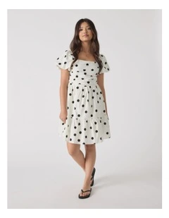 Becky Mini Dress in White