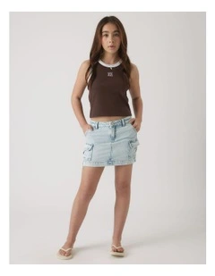 Girls Harper Monogram Tank