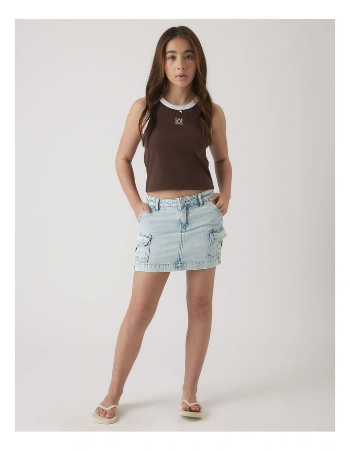 Girls Harper Monogram Tank image 1