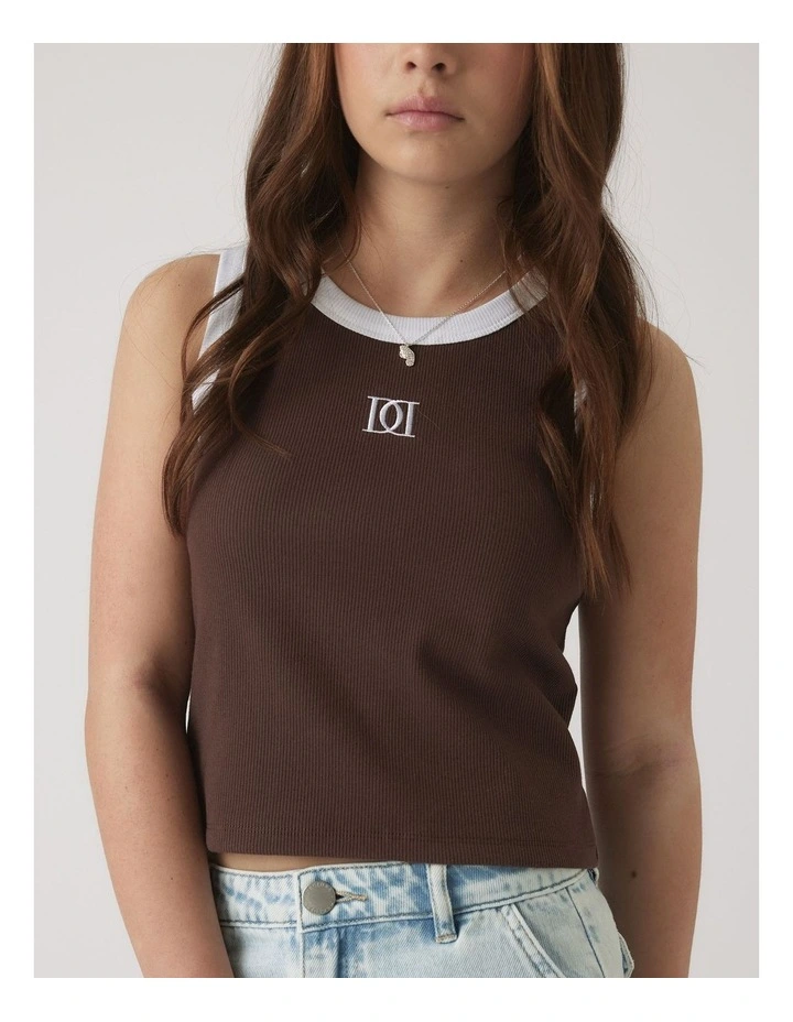 Girls Harper Monogram Tank image 3