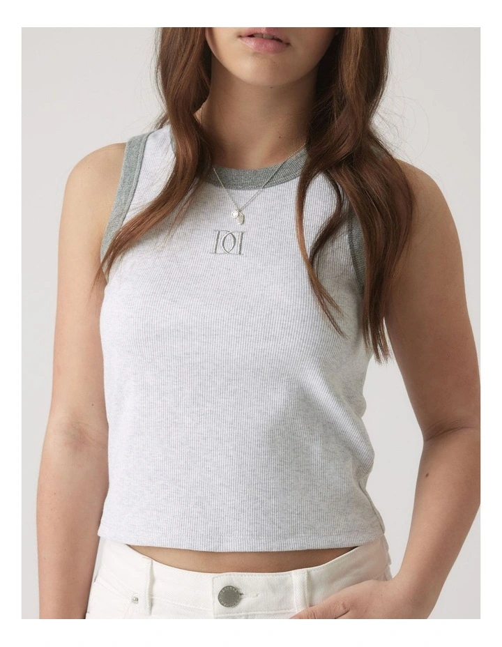 Girls Harper Monogram Tank image 3