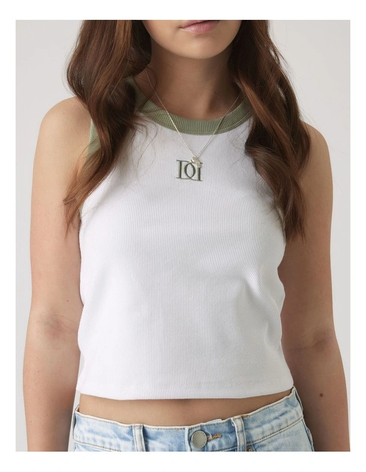 Girls Harper Monogram Tank image 3