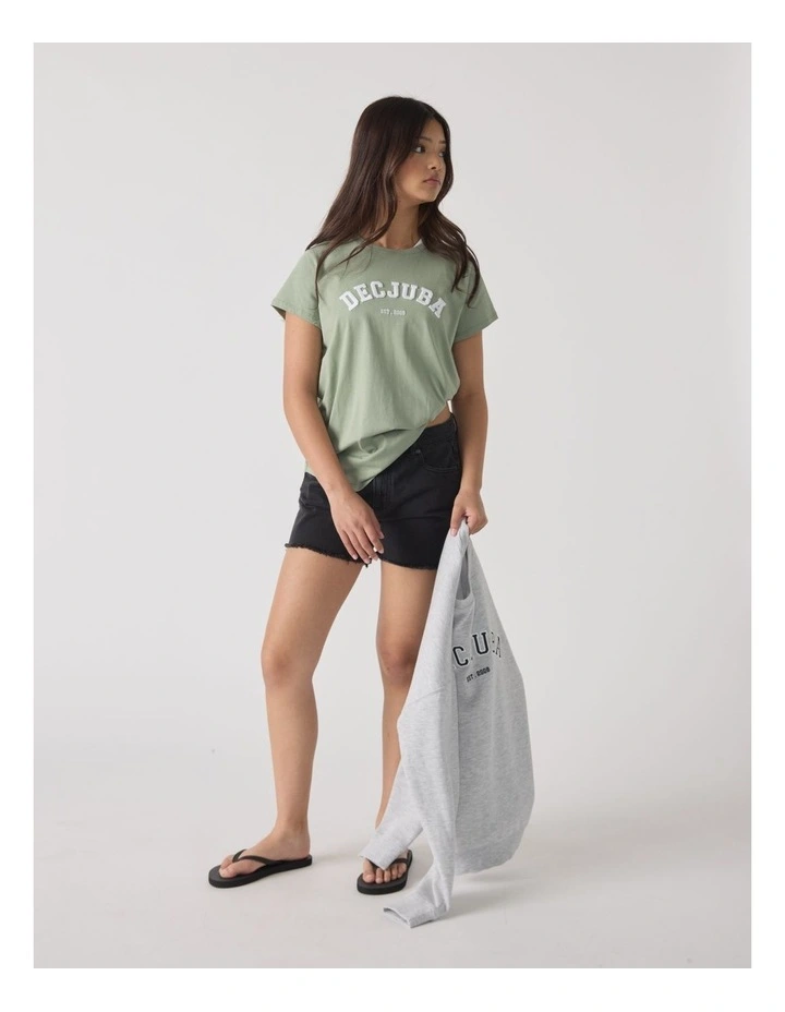Heritage Tee in Green image 1