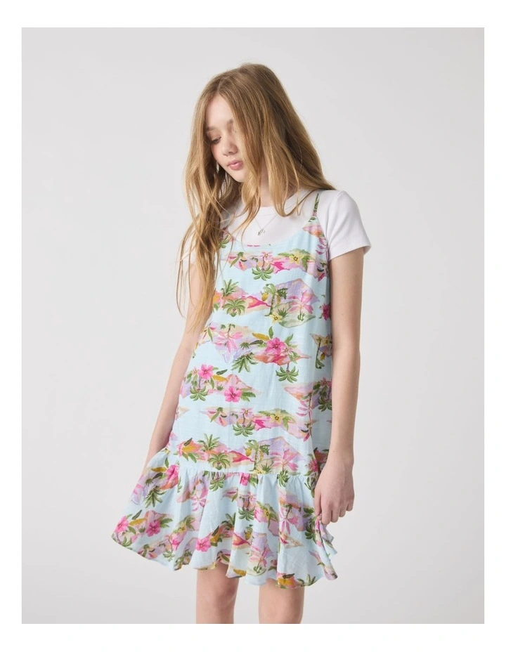 Ashley Strappy Dress in Multi image 3