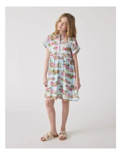 Freya Shirt Dress in Multi