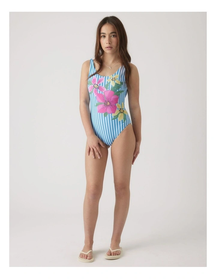 Girls Scoop Neck Swimsuit image 1