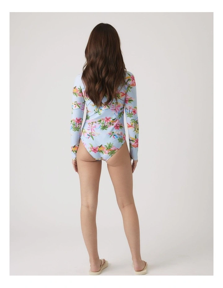 Girls Long Sleeve Swimsuit image 2