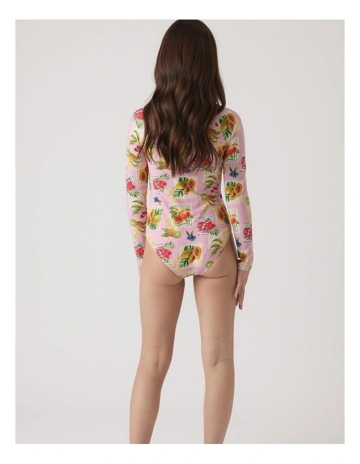 Girls Long Sleeve Swimsuit image 2