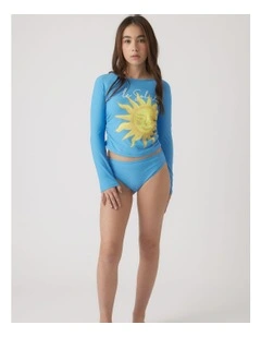 Girls Long Sleeve Swim Set